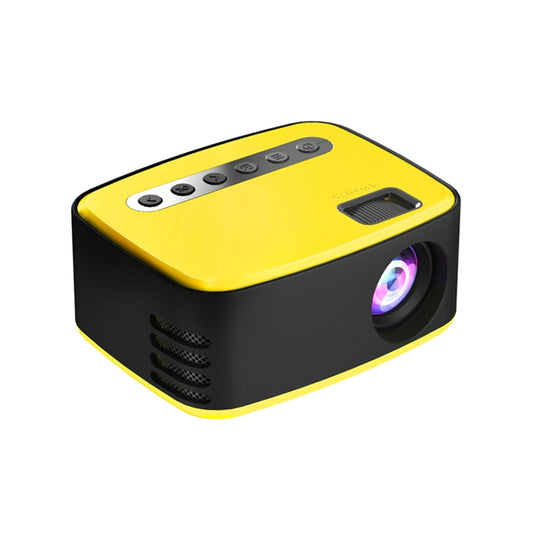 T20 320x240 400 Lumens Portable Home Theater LED HD Digital Projector, Basic Version US Plug(Yellow) by buy2fix