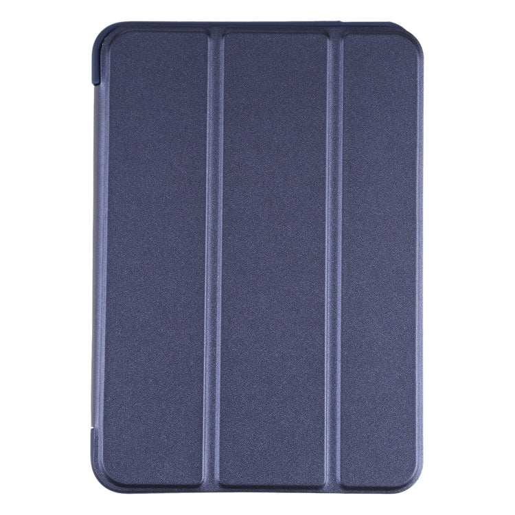 For iPad mini 2024 / mini 6 GEBEI Shockproof Horizontal Flip Tablet Case with Three-folding Holder(Royal Blue) - iPad mini 6 Cases by GEBEI | Online Shopping UK | buy2fix