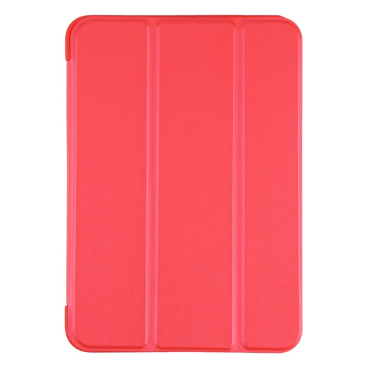 For iPad mini 2024 / mini 6 GEBEI Shockproof Horizontal Flip Tablet Case with Three-folding Holder(Red) - iPad mini 6 Cases by GEBEI | Online Shopping UK | buy2fix