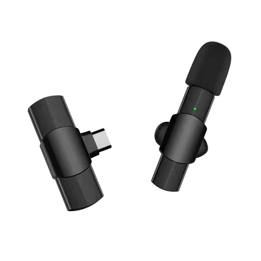 Type-C / USB-C Interface Mini Lavalier Microphone(Black) - Microphone by buy2fix | Online Shopping UK | buy2fix