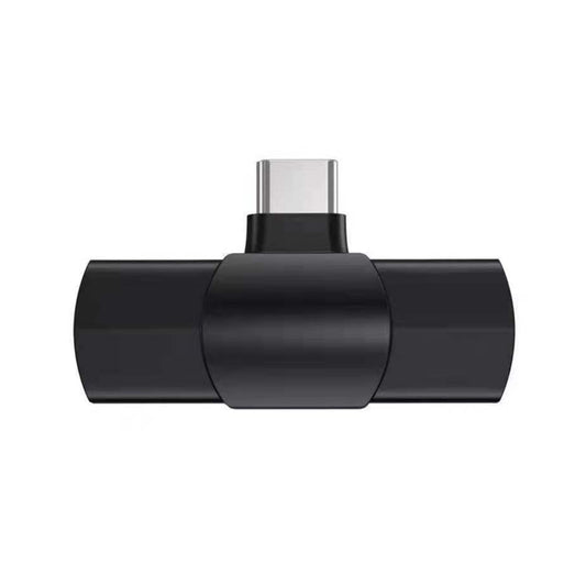 Type-C / USB-C Interface Mini Lavalier Microphone(Black) - Microphone by buy2fix | Online Shopping UK | buy2fix