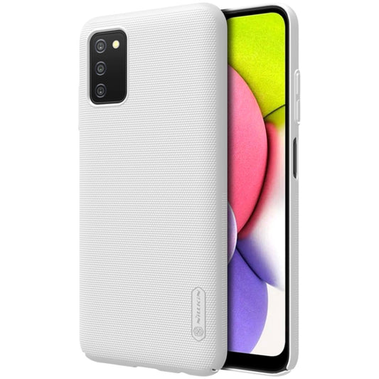For Samsung Galaxy A03s / A037G NILLKIN Frosted Concave-convex Texture PC Phone Protective Case(White) - Galaxy Phone Cases by NILLKIN | Online Shopping UK | buy2fix