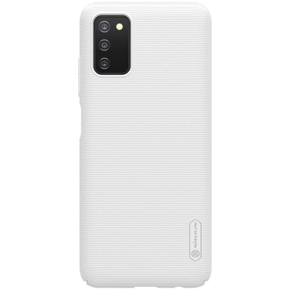 For Samsung Galaxy A03s / A037G NILLKIN Frosted Concave-convex Texture PC Phone Protective Case(White) - Galaxy Phone Cases by NILLKIN | Online Shopping UK | buy2fix