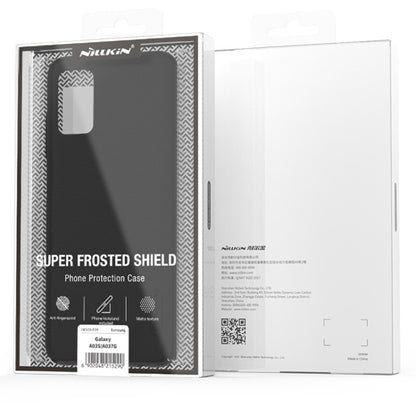 For Samsung Galaxy A03s / A037G NILLKIN Frosted Concave-convex Texture PC Phone Protective Case(White) - Galaxy Phone Cases by NILLKIN | Online Shopping UK | buy2fix