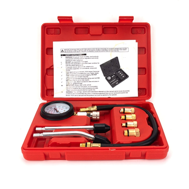 A3750 Car / Motorcycle Multifunctional Cylinder Pressure Gauge Cylinder Pressure Testing Tool - Tire Pressure Gauges by buy2fix | Online Shopping UK | buy2fix