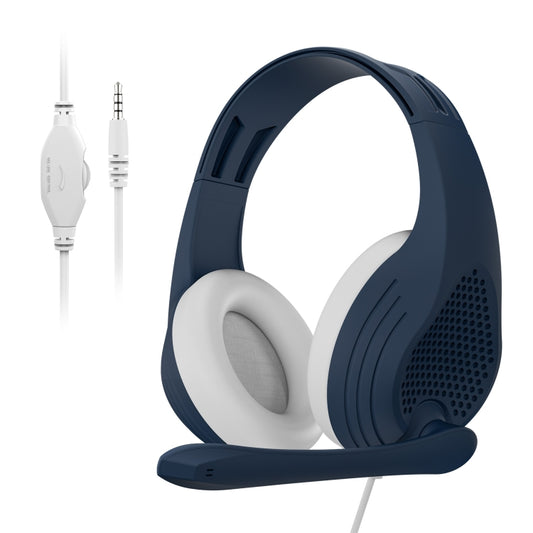 SADES A9 3.5mm Port Adjustable Gaming Headset with Microphone(Blue) - Multimedia Headset by SADES | Online Shopping UK | buy2fix