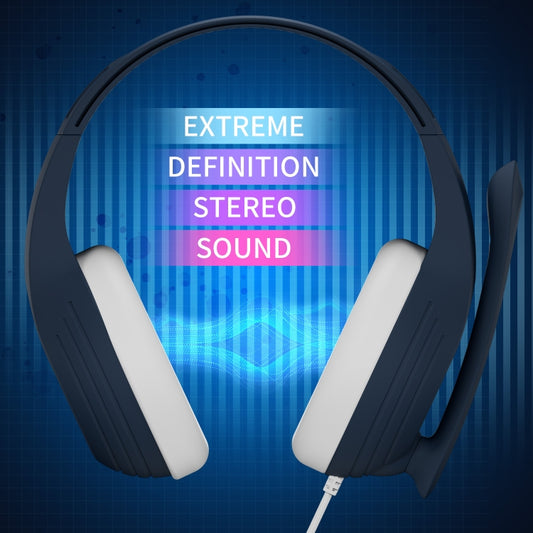 SADES A9 3.5mm Port Adjustable Gaming Headset with Microphone(Blue) - Multimedia Headset by SADES | Online Shopping UK | buy2fix