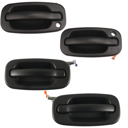A6744 4 in 1 Car Outsdie Door Handle 15034985FL/15034986FR/15721571RL/15721572RR for Chevrolet / GMC - Door Handles by buy2fix | Online Shopping UK | buy2fix
