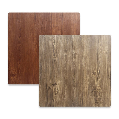 60 x 60cm Double Sides Retro PVC Photography Backdrops Board(Brown Oak Grain) by buy2fix