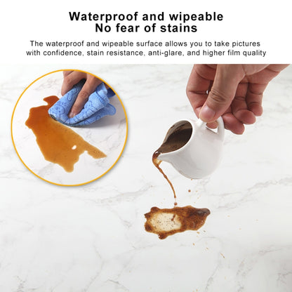 60 x 60cm Double Sides Retro PVC Photography Backdrops Board(Dark Light Wood Grain) - Wood Floor by buy2fix | Online Shopping UK | buy2fix