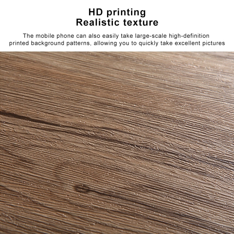 60 x 60cm Double Sides Retro PVC Photography Backdrops Board(Brown Oak Grain) by buy2fix