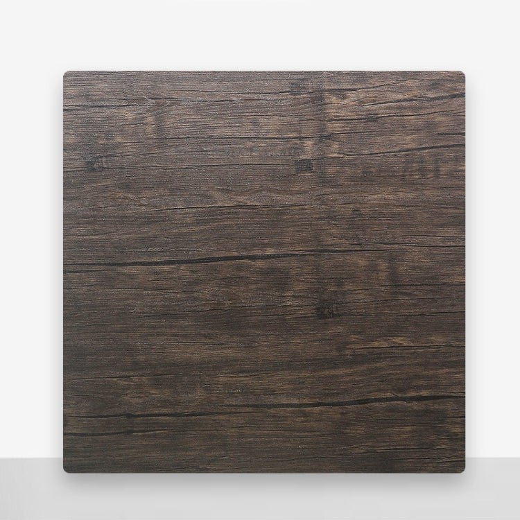 60 x 60cm Single Side Retro PVC Photography Backdrops Board(Dark Wood Grain) - Wood Floor by buy2fix | Online Shopping UK | buy2fix