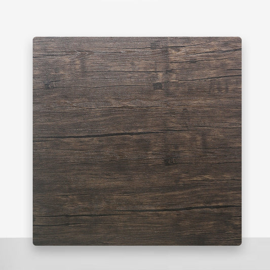 60 x 60cm Single Side Retro PVC Photography Backdrops Board(Dark Wood Grain) - Wood Floor by buy2fix | Online Shopping UK | buy2fix