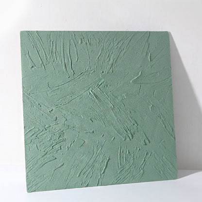 60 x 60cm Retro PVC Cement Texture Board Photography Backdrops Board(Grey Bean Green) - Brick Wall by buy2fix | Online Shopping UK | buy2fix