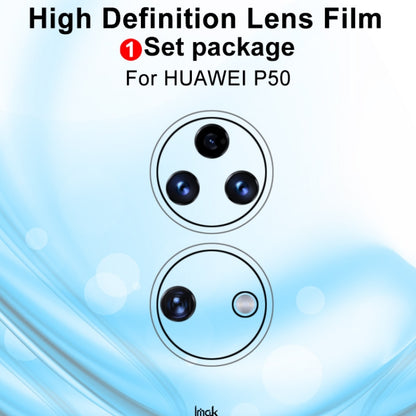 For Huawei P50 IMAK HD Rear Camera Lens Tempered Glass Film - Huawei Tempered Glass by imak | Online Shopping UK | buy2fix