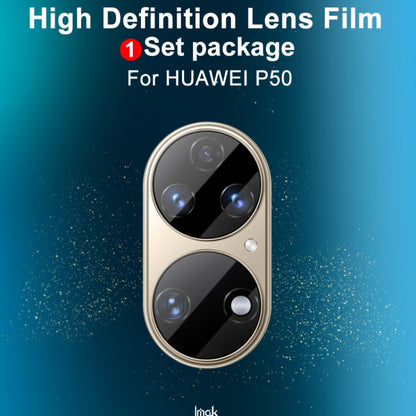 For Huawei P50 IMAK HD Rear Camera Lens Tempered Glass Film - Huawei Tempered Glass by imak | Online Shopping UK | buy2fix