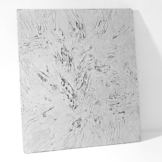 80 x 60cm Retro PVC Cement Texture Board Photography Backdrops Board(Grey White) - Brick Wall by buy2fix | Online Shopping UK | buy2fix