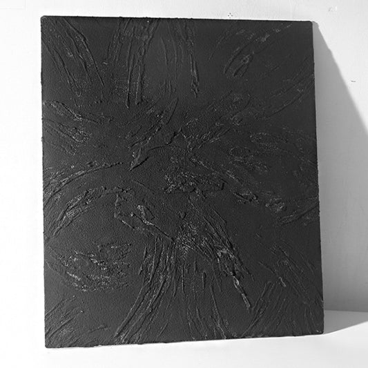 80 x 60cm Retro PVC Cement Texture Board Photography Backdrops Board(Black White) - Brick Wall by buy2fix | Online Shopping UK | buy2fix