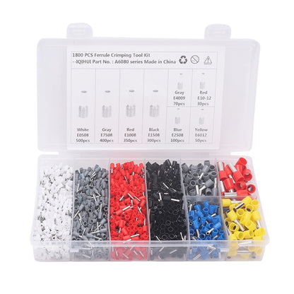 A6080 1800 in 1 Needle-shaped Tubular Cold-pressed Terminal - Booster Cable & Clip by buy2fix | Online Shopping UK | buy2fix