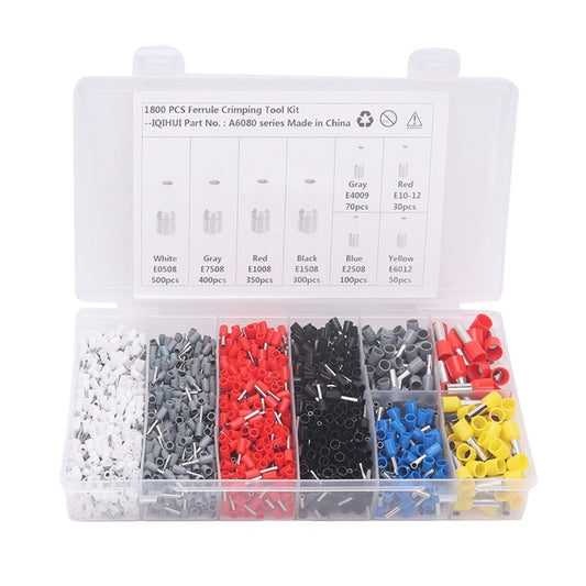 A6080 1800 in 1 Needle-shaped Tubular Cold-pressed Terminal - Booster Cable & Clip by buy2fix | Online Shopping UK | buy2fix