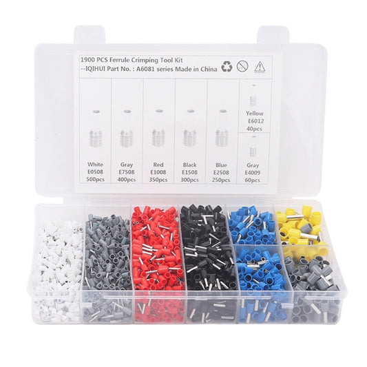 A6081 1900 in 1 Needle-shaped Tubular Cold-pressed Terminal - Booster Cable & Clip by buy2fix | Online Shopping UK | buy2fix