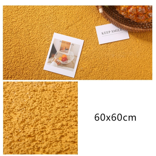 60 x 60cm PVC Backdrop Board Coarse Sand Texture Cement Photography Backdrop Board(Orange Yellow) - Brick Wall by buy2fix | Online Shopping UK | buy2fix