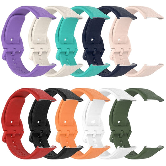 For OPPO Watch Free NFC Version Sport Silicone Watch Band(Purple) -  by buy2fix | Online Shopping UK | buy2fix