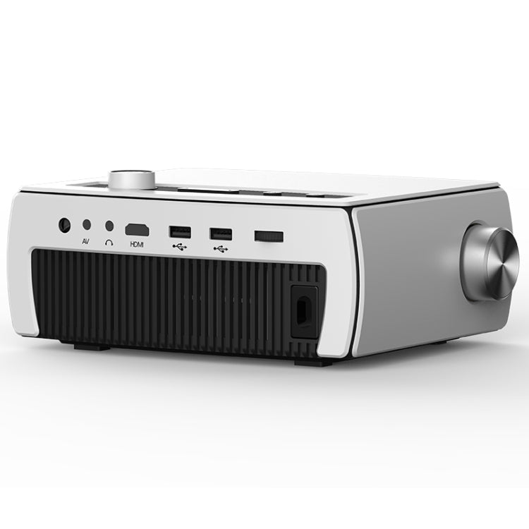 YG430 Android Version 1920x1080 2500 Lumens Portable Home Theater LCD HD Projector, Plug Type:AU Plug(Silver) - Mini Projector by buy2fix | Online Shopping UK | buy2fix