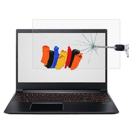 Laptop Screen HD Tempered Glass Protective Film For Acer ConceptD 3 15.6 inch - Screen Protection Film by buy2fix | Online Shopping UK | buy2fix