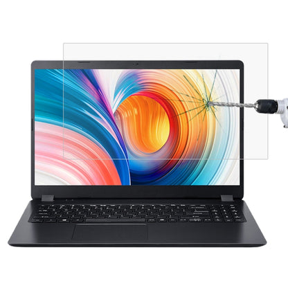 Laptop Screen HD Tempered Glass Protective Film For Acer EX215-51-5826 15.6 inch - Screen Protection Film by buy2fix | Online Shopping UK | buy2fix