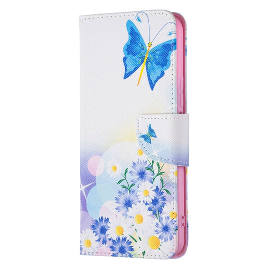 For vivo Y21 Colored Drawing Pattern Horizontal Flip Phone Leather Case with Holder & Card Slots & Wallet(Butterfly Love) - vivo Cases by buy2fix | Online Shopping UK | buy2fix