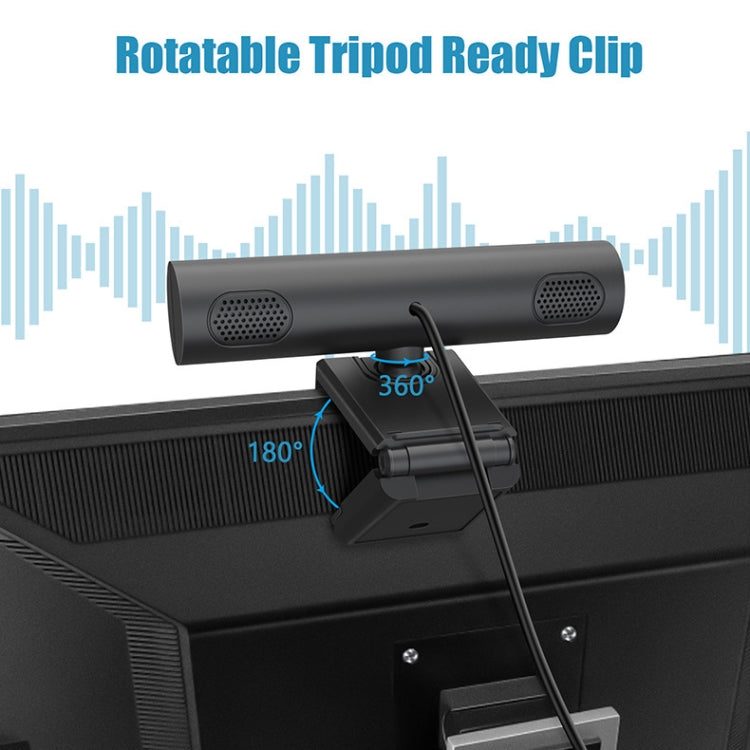 HY33 1080P HD USB Computer Webcam, Type:without Speaker(Black) by buy2fix