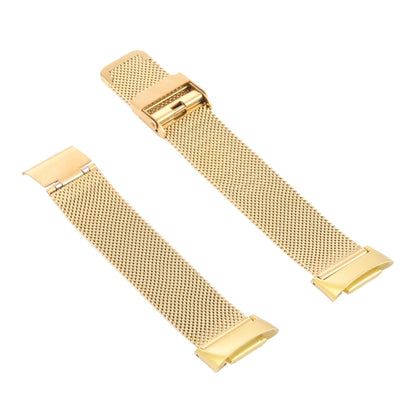 For Fitbit Charge 5 Milan Steel Double Buckles Strap Watch Band(Gold) - Watch Bands by buy2fix | Online Shopping UK | buy2fix