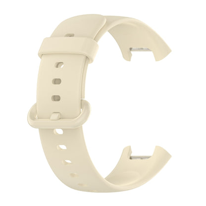 For Xiaomi Redmi Watch 2 Solid Color Silicone Strap Watch Band(Ivory White) - Watch Bands by buy2fix | Online Shopping UK | buy2fix