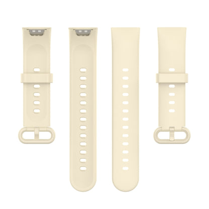 For Xiaomi Redmi Watch 2 Solid Color Silicone Strap Watch Band(Ivory White) - Watch Bands by buy2fix | Online Shopping UK | buy2fix
