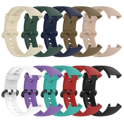 For Xiaomi Redmi Watch 2 Solid Color Silicone Strap Watch Band(Ivory White) - Watch Bands by buy2fix | Online Shopping UK | buy2fix