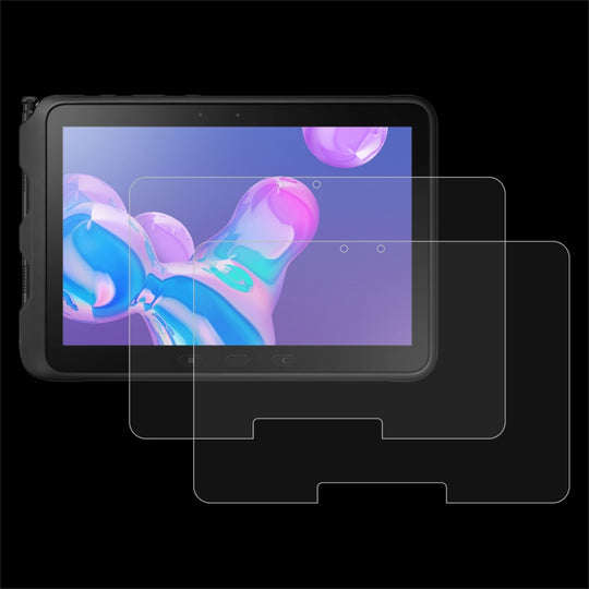 2 PCS For Galaxy Tab Active Pro T545 / Active4 Pro / Tab Active5 Pro 9H 0.3mm Explosion-proof Tempered Glass Film
