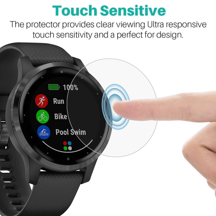 For Garmin Vivoactive 4S Soft Hydrogel Film Watch Screen Protector by buy2fix