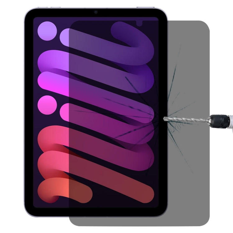 0.33mm 9H 2.5D Privacy Anti-glare Explosion-proof Tempered Tablet Glass Film For iPad mini 6 - More iPad Tempered Glass by DIYLooks | Online Shopping UK | buy2fix