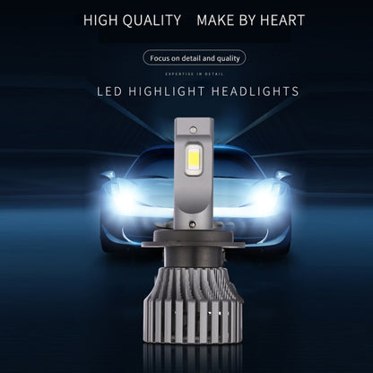1 Pair G8 Plus H7 DC9-16V / 30W / 8000LM / 6000K IP67 Car LED 3570 Lamp Beads Headlight(White Light) - LED Headlamps by buy2fix | Online Shopping UK | buy2fix