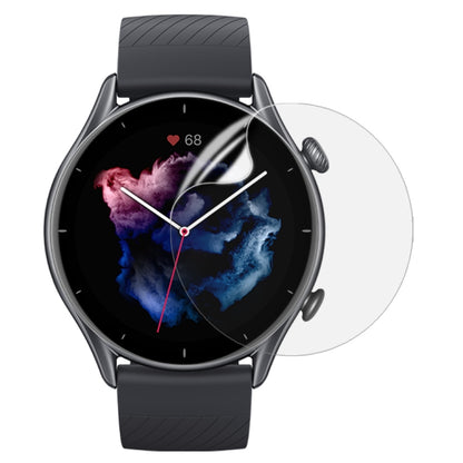 Curved 3D Composite Material Soft Film Screen Protector For Amazfit GTR 3 - Screen Protector by ENKAY | Online Shopping UK | buy2fix