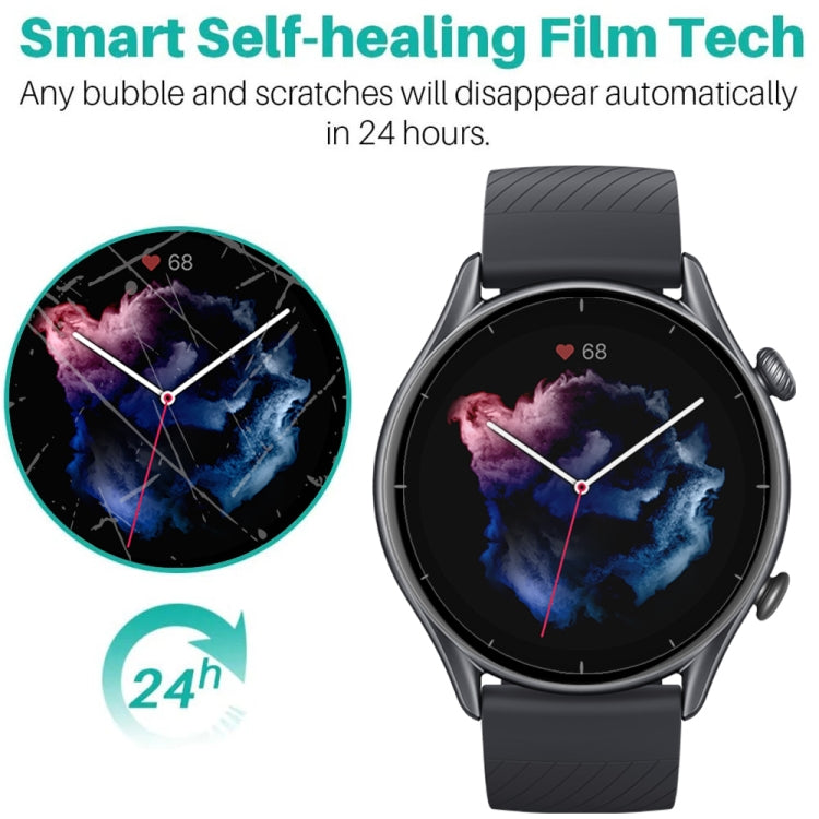 Curved 3D Composite Material Soft Film Screen Protector For Amazfit GTR 3 - Screen Protector by ENKAY | Online Shopping UK | buy2fix