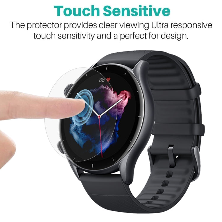Curved 3D Composite Material Soft Film Screen Protector For Amazfit GTR 3 - Screen Protector by ENKAY | Online Shopping UK | buy2fix