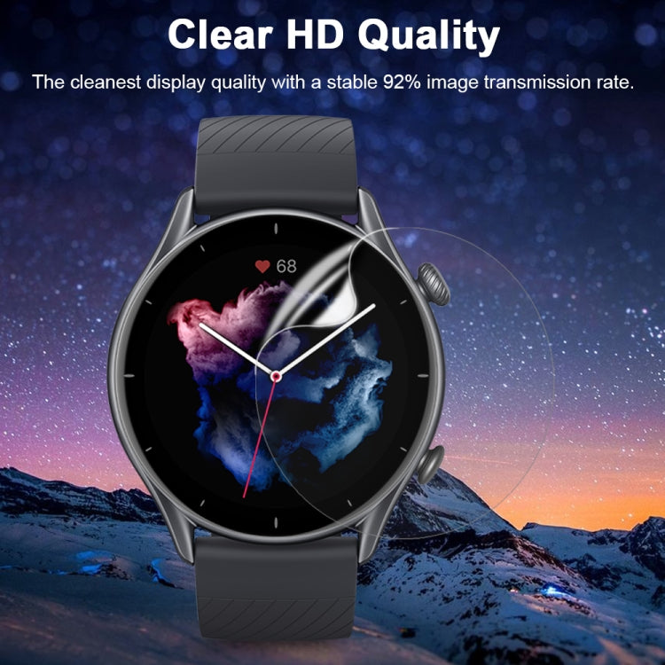 Curved 3D Composite Material Soft Film Screen Protector For Amazfit GTR 3 - Screen Protector by ENKAY | Online Shopping UK | buy2fix