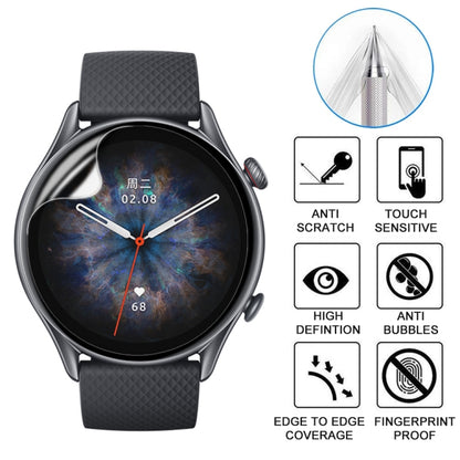 Curved 3D Composite Material Soft Film Screen Protector For Amazfit GTR 3 Pro - Screen Protector by ENKAY | Online Shopping UK | buy2fix