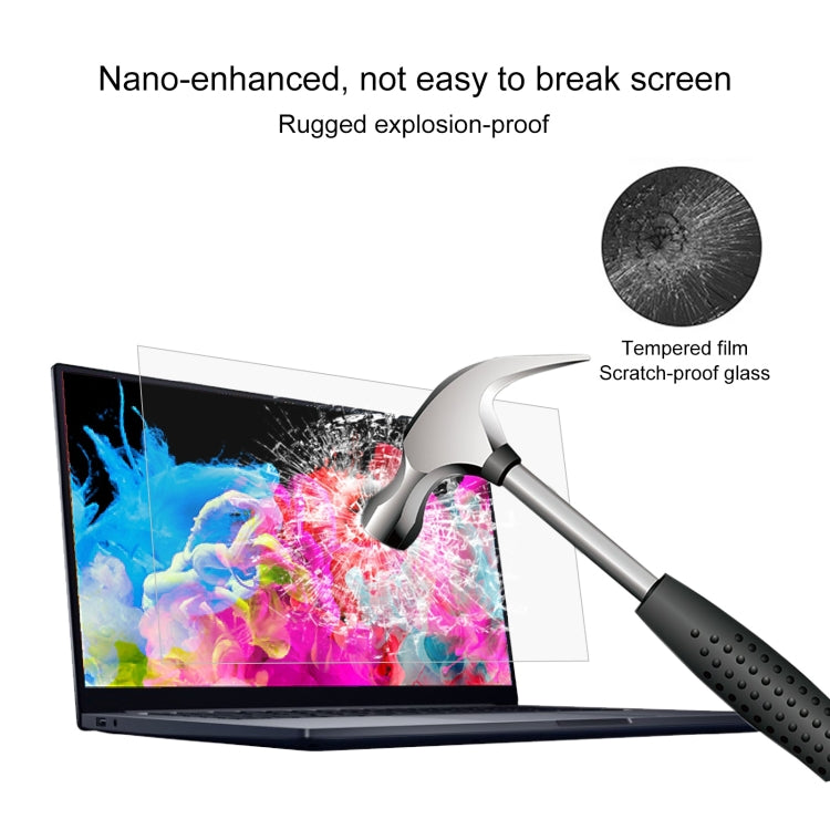 For Samsung R610-AS03 16 inch Laptop Screen HD Tempered Glass Protective Film - Screen Protection Film by buy2fix | Online Shopping UK | buy2fix