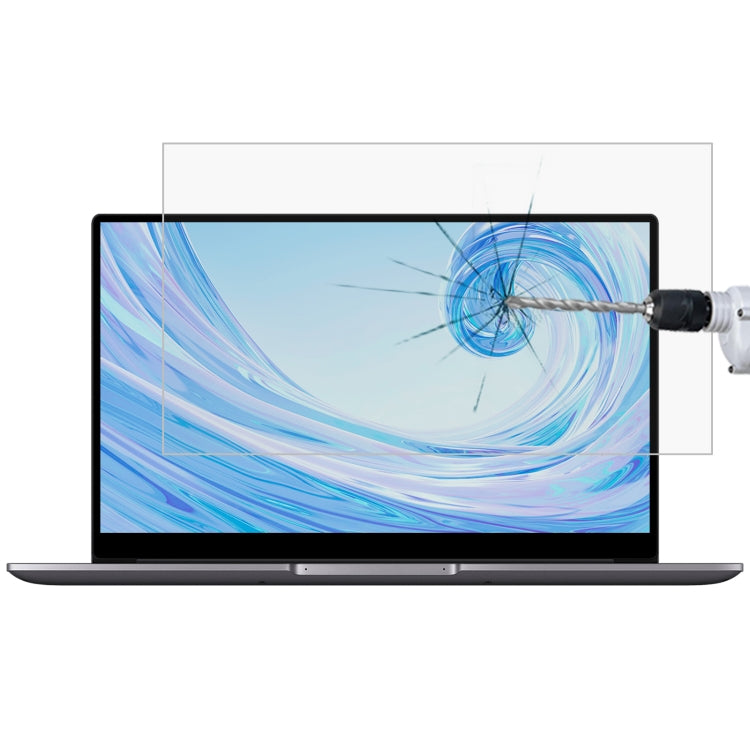 Laptop Screen HD Tempered Glass Protective Film For Huawei MateBook B3-510 15.6 inch - Screen Protection Film by buy2fix | Online Shopping UK | buy2fix