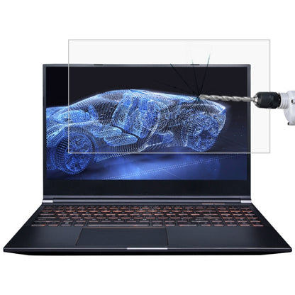 Laptop Screen HD Tempered Glass Protective Film For MECHREVO Umi CC 15.6 inch - Screen Protection Film by buy2fix | Online Shopping UK | buy2fix