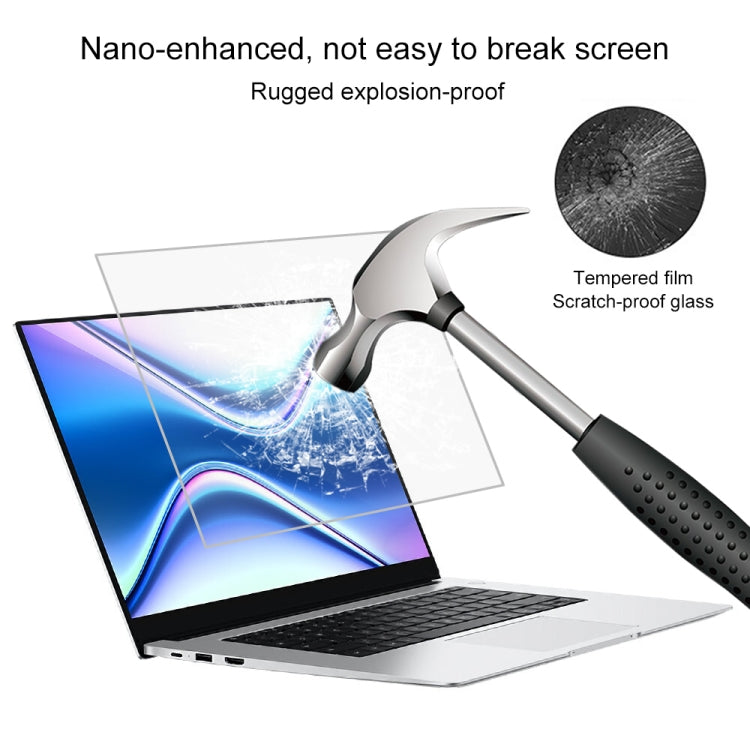 Laptop Screen HD Tempered Glass Protective Film For Honor MagicBook X 15 2021 15.6 inch - Screen Protection Film by buy2fix | Online Shopping UK | buy2fix