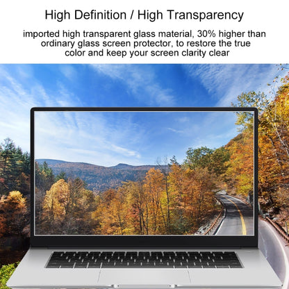 Laptop Screen HD Tempered Glass Protective Film For Honor MagicBook X 15 2021 15.6 inch - Screen Protection Film by buy2fix | Online Shopping UK | buy2fix